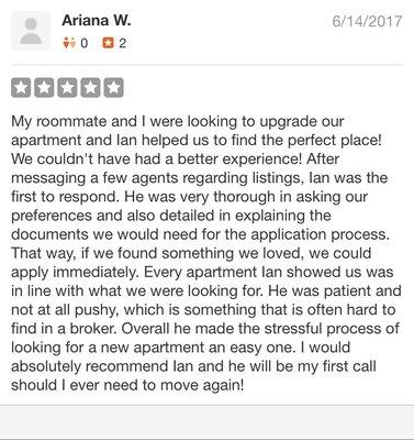 A 5 Star Review