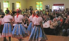 Slavic Dance at the Russian Food Festival in Brookside, AL