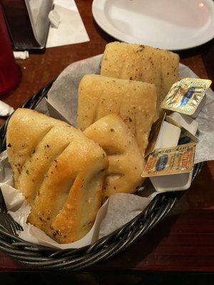 Bread to start the meal off.  Sooo good