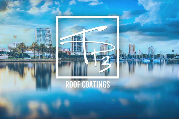 Flat roof coatings, by TP3 Roofing.