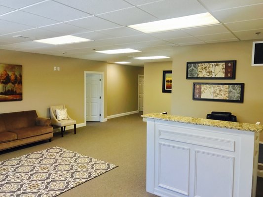 Aligned Chiropractic Northborough waiting room