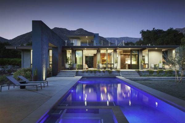 Ojai contemporary home designed my Maraya Design | Captured by Patrick W. Price