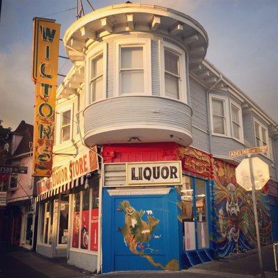 Free geography lesson with a visit to this liquor store!