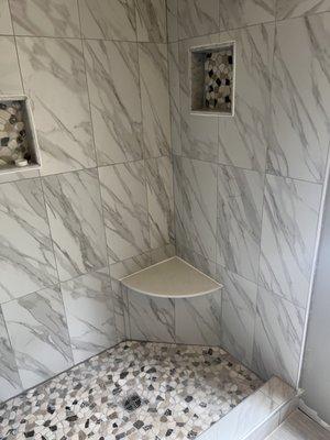 Custom shower