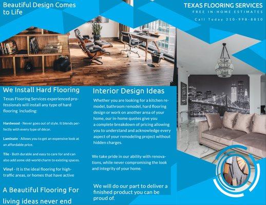 Texas Flooring Services Hardwood, Laminate, Tile & Vinyl