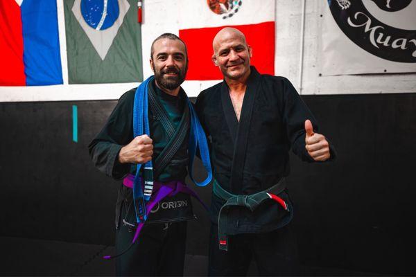 Got my purple belt