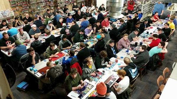 Just wanted to give one more big thanks to everyone who came out to our 1st Yugioh!