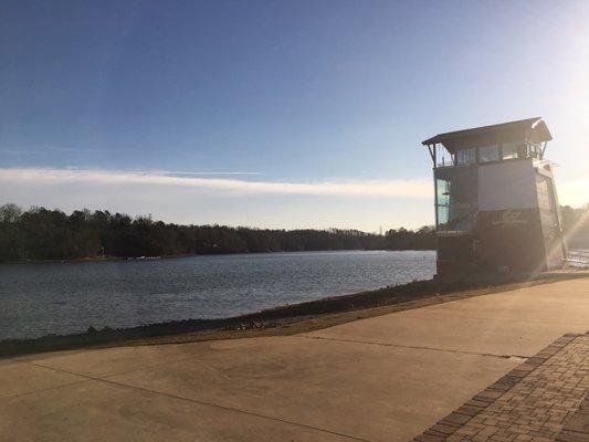 Another view of the boathouse in all its glory