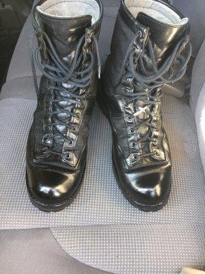 Work boots just got shined