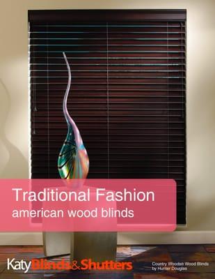 Houston Wood Blinds - Hunter Douglas