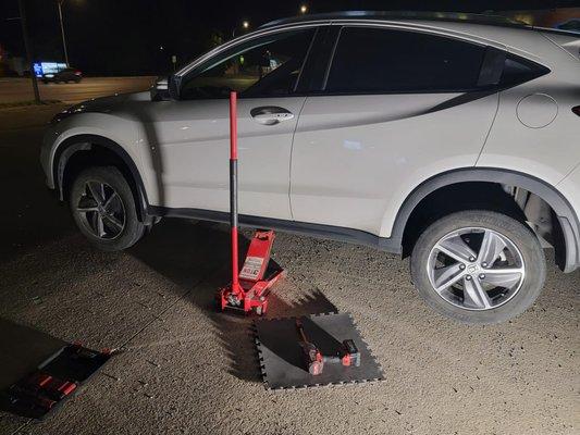 tire change in Oklahoma City Oklahoma