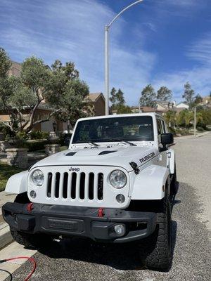 This Jeep is ready for the beach