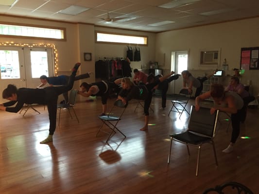 Barre Class!  Feel The Burn!