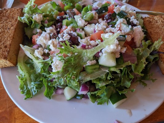 Huge Greek salad