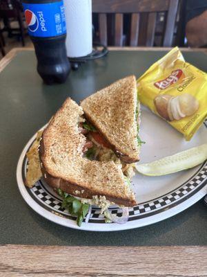 Cajun Crab Cake Sandwich