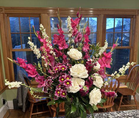 Stunning floral arrangement