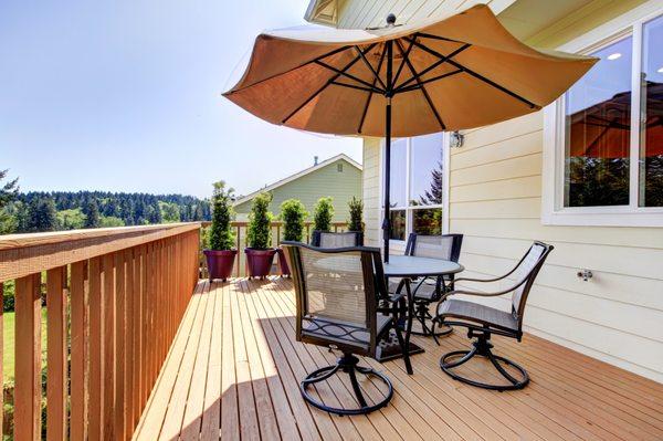 We will repair your deck or design and build a new deck.