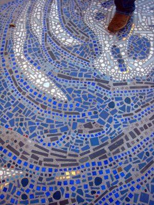 Plaza Monolithic Mosaics at Long Beach Transit Stations
 Long Beach, CA