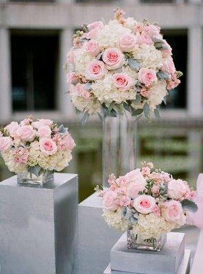 Centerpieces for wedding and quincenera