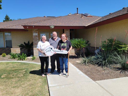 Congratulations Tim & Rhonette on the purchase of your new home!