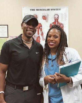 Such a pleasure to meet Mr. Ron Green! Thrilled to be partnering up with such a successful personal trainer!‍‍