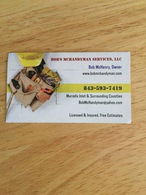 Best Handyman Around Bonded and Insured