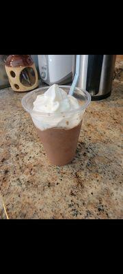 Frozen hot chocolate