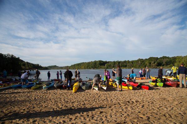 Day 1 of the Paddle Antrim Festival