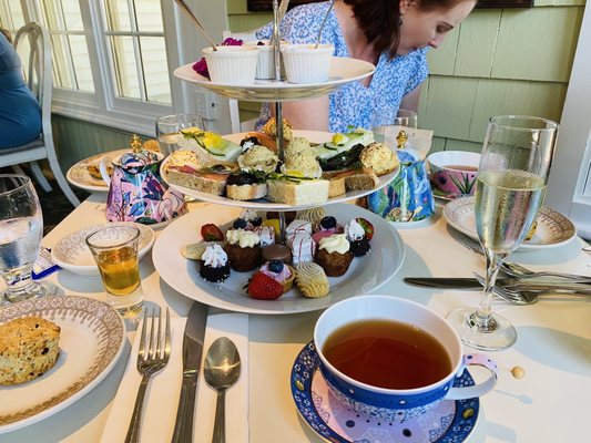 Traditional tea service