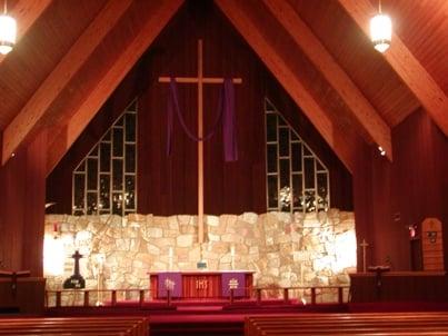 Faith Lutheran Church's sanctuary