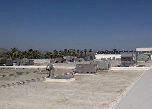 We installed this HVAC system in Riverside for The Galleria Tyler Mall.