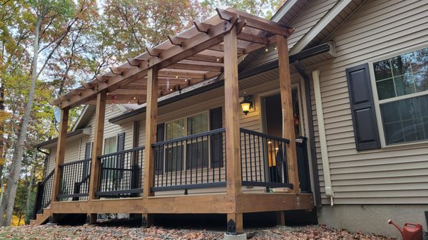 Front porch.