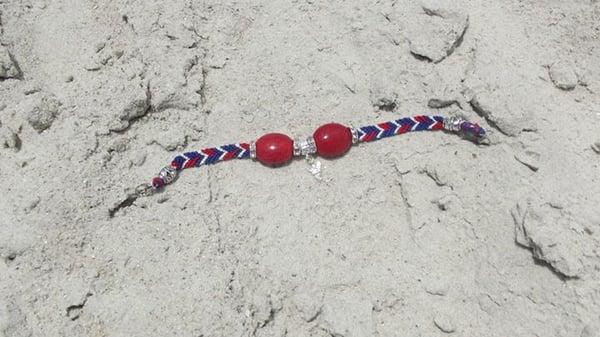 My Wounded Military Bracelet! A Donation from the sales of this bracelet has been made to the Wounded Warrior Foundation