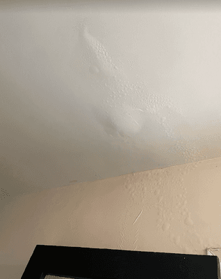 Leaking ceiling