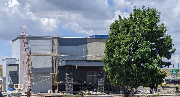 Dutch Bros being built as of July 3, 224