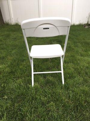 Lifetime Foldable Chair (White)