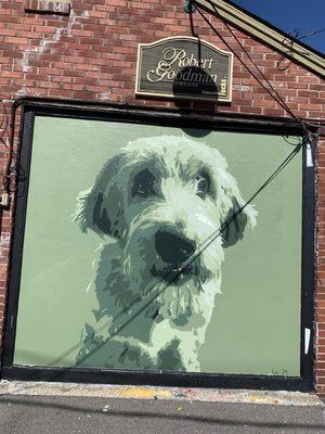 Mural of Bailey