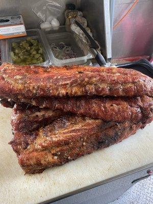 St Luis style ribs