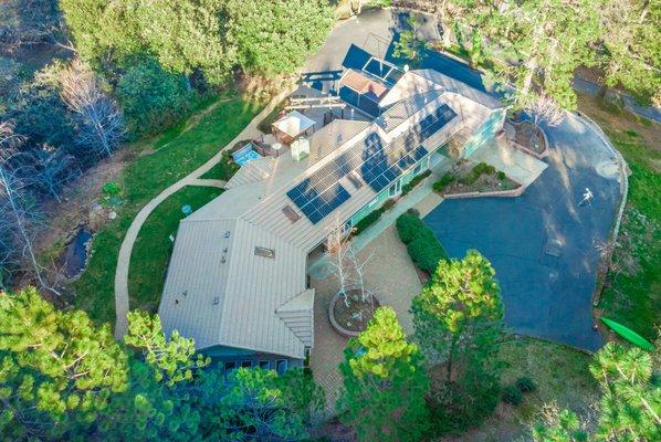 We use drone photography to showcase properties