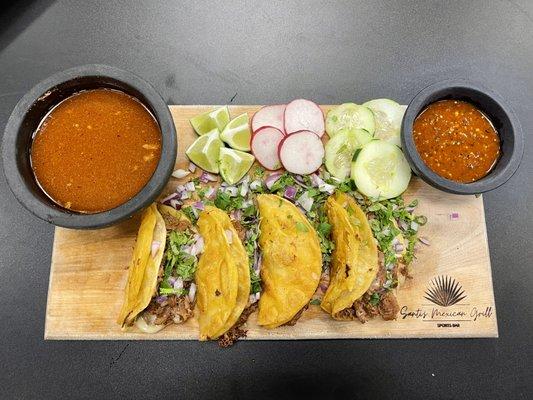 Birria Tacos or Quesabirrias