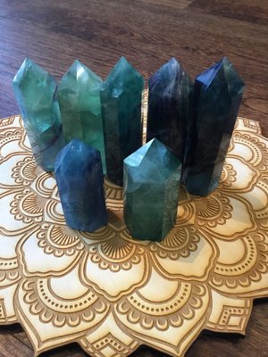 Fluorite Towers and Wood Grids