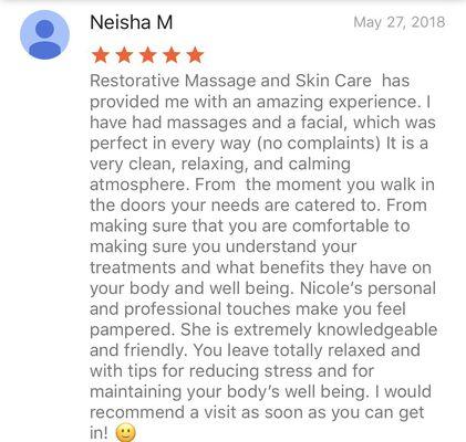 Neisha thank you for your amazing review I truly love what I do!!