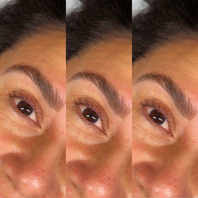 Brow lamination