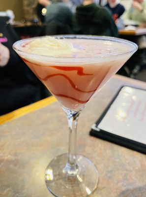 Raspberry Cheesecake Martini