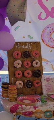 Donut wall for my daughters donut theme birthday