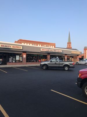 Brothers deli parking lot