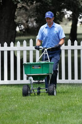 Lawn fertilizing