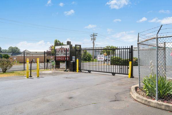 Gate at Totem Self-Storage, Kent, WA