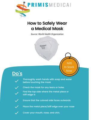 How to Safely Wear a Medical Mask