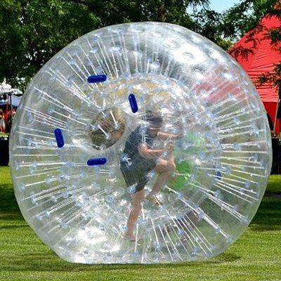 Zorb Ball!   Reserve yours today.   Email your request to help@bayareajumpers.com